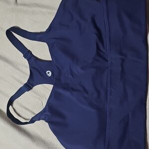 Chic Navy Blue Sports Bra